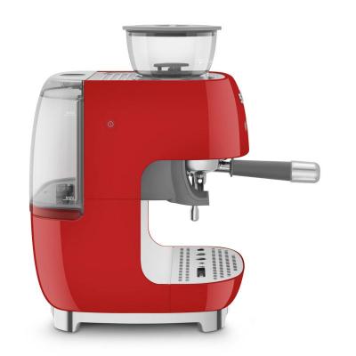 SMEG Retro Style Espresso Manual Coffee Machine in Red - EGF03RDUS