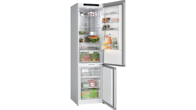 24" Bosch Freestanding 2-Door Bottom Mount Counter Depth Refrigerator with Ice Maker - B24CB80ESS