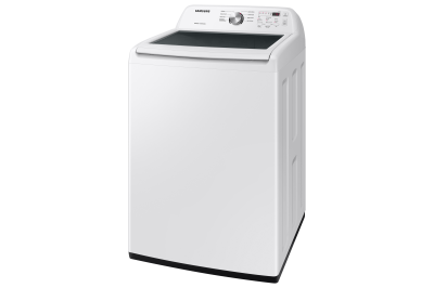 27" Samsung 5.0 Cu. Ft. Top Load Washer With ActiveWave Agitator In White - WA44A3205AW