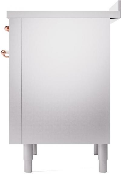 36" ILVE Nostalgie II Electric Freestanding Range in Stainless Steel with Copper Trim - UPI366NMP/SSP