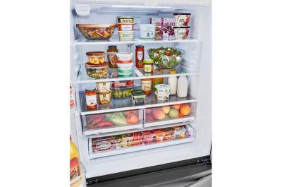 36" LG 29 Cu. Ft. Smart French Door Refrigerator in Smudge Resistant Stainless Steel - LRFCS29D6S