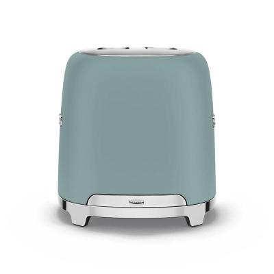 SMEG Retro-style 2-Slice Traditional Toaster In Emerald Green - TSF01EGMUS