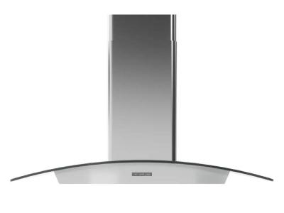 30" Zephyr 600 CFM Island Chimney Range Hood - BML-E30BG