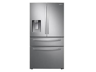 36" Samsung 22.6 Cu. Ft. Counter Depth French Door With Twin Cooling Plus In Stainless Steel - RF24R7201SR