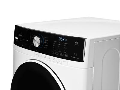 27" Midea 5.2 Cu. Ft. Front Load Washer - MLH52N4AWW