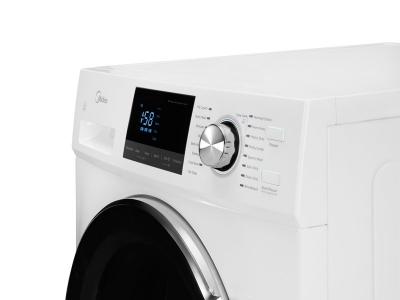 24" Midea 3.1 Cu. Ft. Front Load Washer in White - MLH27N5AWWC