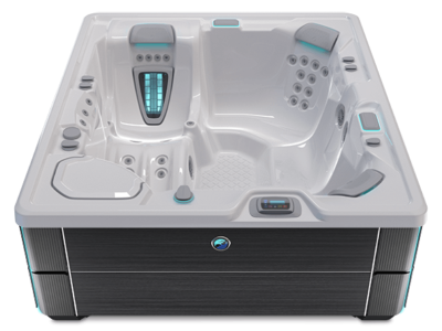 HotSpring Highlife Collection 5 Seat Hot Tub with Blackwood Cabinet - Sovereign-BW-IG