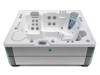 HotSpring Highlife Collection 5-seat Luxury Spa With Brushed Nickel Cabinet - Envoy-BN-AW