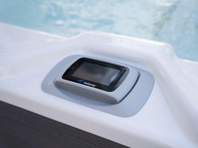 HotSpring Highlife Collection 5 Seat Luxury Mid-Sized Spa with Brushed Nicket Cabinet - Prodigy-BN-AW