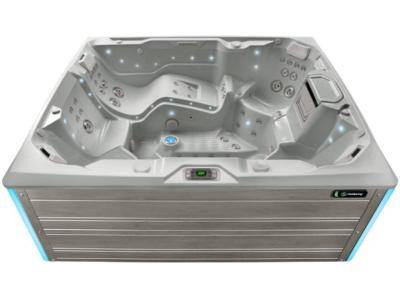 HotSpring Limelight Collection 7 Seats Extra Large Prism Spa with Coastal Gray Cabinet - Prism-CG-IG