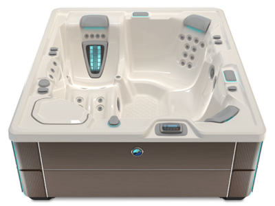 HotSpring Highlife Collection 5 Seat Hot Tub with Java Cabinet - Sovereign-JV-IV