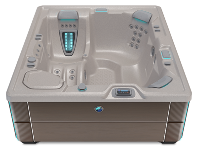 HotSpring Highlife Collection 5 Seat Hot Tub with Java Cabinet - Sovereign-JV-PB