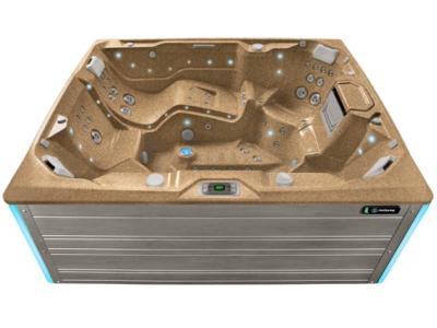 HotSpring Limelight Collection 7 Seats Extra Large Prism Spa with Coastal Gray Cabinet - Prism-CG-D