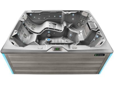 HotSpring Limelight Collection 7 Seats Extra Large Prism Spa with Coastal Gray Cabinet - Prism-CG-P