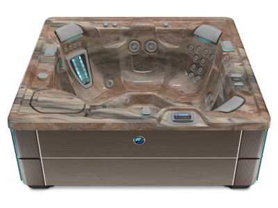 HotSpring Highlife Collection 5 Seat Luxury Mid-Sized Spa with Java Cabinet - Prodigy-JV-TS