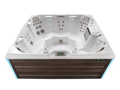 Hotspring Limelight Collection 7 Seat Spa In Espresso Cabinet - Pulse-EC-AW