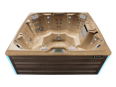 Hotspring Limelight Collection 7 Seat Spa In Espresso Cabinet - Pulse-EC-DS