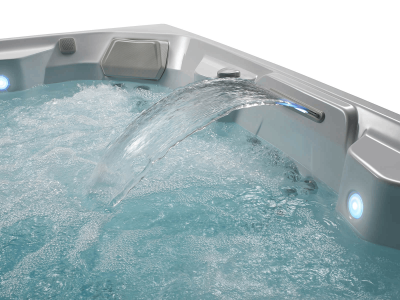 HotSpring Limelight Collection 7 Seats Premium Spa With Costal Gray Cabinet - Flash-CG-PL