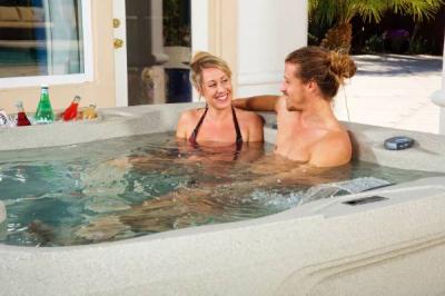 Freeflow Spas 7 Person Hot Tub in Taupe - Monterey (T)