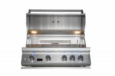 28" Bonfire Built-In 4 Burner Liquid Propane Gas Grill - CBB4-LP