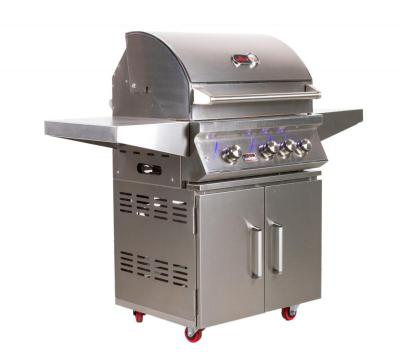 28" Bonfire 3 Burner Double Door Liquid Propane Grill - CBF3DD-LP