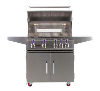 28" Bonfire 4 Burner Double Door Natural Gas Grill - CBF4DD-NG