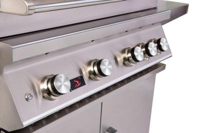 28" Bonfire 4 Burner Double Door Natural Gas Grill - CBF4DD-NG