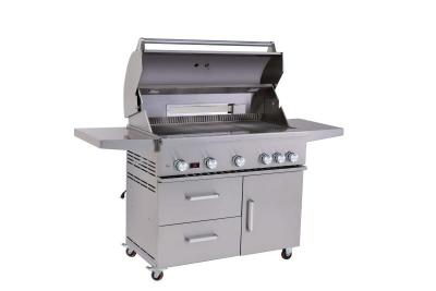 27" Bonfire Freestanding 5-Burner Natural Gas Grill - CBF500CDC-NG