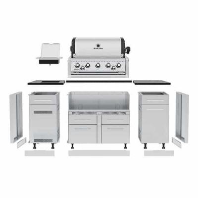 Broil King Imperial S 590i Natural Gas Grill with 5 Stainless Steel Dual-Tube Burners - 896847 NG