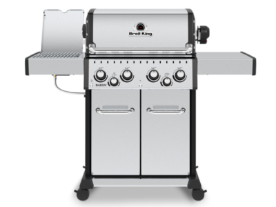 Broil King Baron S 490 Pro Infrared Liquid Propane Grill with 4 Burners - 875944 LP