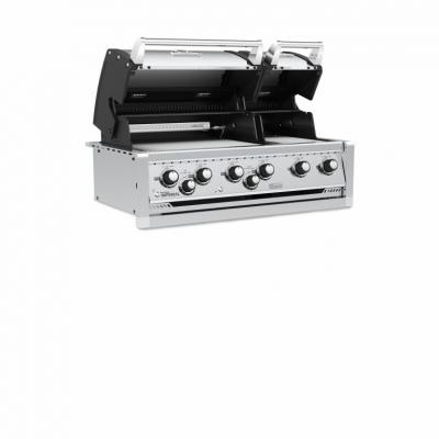 Broil King Imperial S 690 Built-in Liquid Propane Grill with 6 Stainless Steel Dual-Tube Burners - 957084 LP