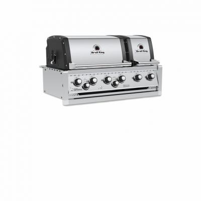 Broil King Imperial S 690 Built-in Natural Gas Grill with 6 Stainless Steel Dual-Tube Burners - 957087 NG