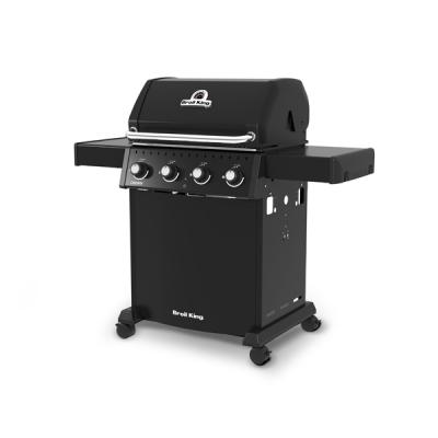 Broil King Crown 410 Liquide Propane Grill with 4 Stainless Steel Dual-Tube Burners - 865054 LP