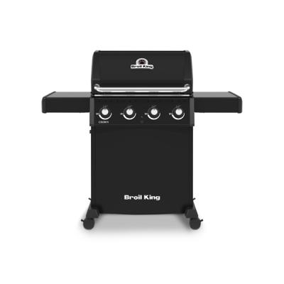 Broil King Crown 410 Natural Gas Grill with 4 Stainless Steel Dual-Tube Burners - 865057 NG