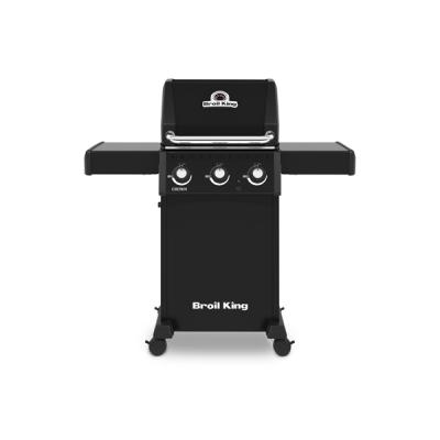 Broil King Crown 310 Liquide Propane Grill with 3 Stainless Steel Dual-Tube Burners - 864054 LP