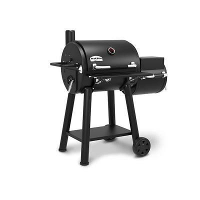 Broil King Regal Offset 400 Charcoal Smoker in Black - 955050