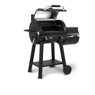 Broil King Regal Offset 400 Charcoal Smoker in Black - 955050