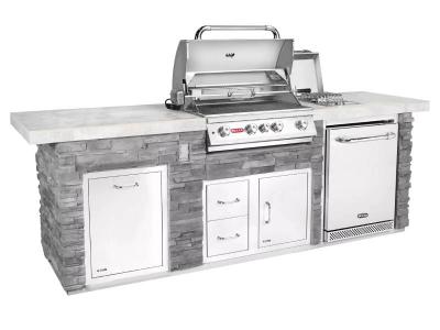 Bull Premier-Q Grill Island Angus Grill Head 4 Burner - Premier-Q