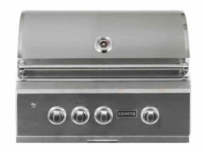 30" Coyote S Series Built-In Grill with 2 Infinity Burners - C2SL30NG