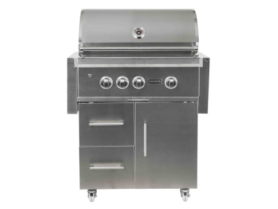 30" Coyote S-Series Freestanding Grill with 2 Burners - C2SL30LP-FS