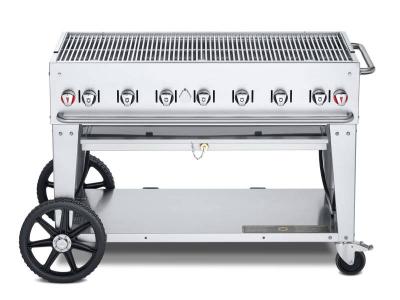 48" Crown Verity Liquid Propane Mobile Grill - CV-MCB-48