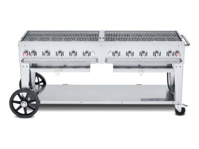 72" Crown Verity Liquid Propane Mobile Grill - CV-MCB-72