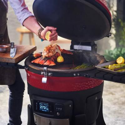 18" Kamado Joe Freestanding Konnected Joe Digital Charcoal Grill and Smoker - KJ15041123