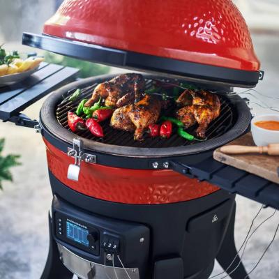 18" Kamado Joe Freestanding Konnected Joe Digital Charcoal Grill and Smoker - KJ15041123