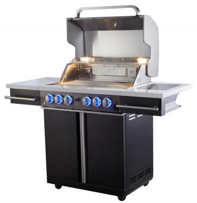 Mont Alpi Supreme 470 Carted 4 Burner Grill - S-470