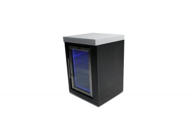 Mont Alpi Outdoor Deluxe Fridge Cabinet Module in Black Stainless Steel - MASFM-BSS