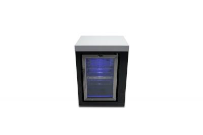 Mont Alpi Outdoor Deluxe Fridge Cabinet Module in Black Stainless Steel - MASFM-BSS