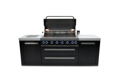 Mont Alpi Black Series 805 Black Stainless Steel Island  grill - Mai805-BSS