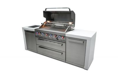 Mont Alpi 6 Burner Deluxe Island Grill - MAi805-D