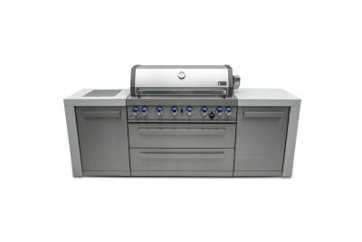 Mont Alpi 6 Burner Deluxe Island Grill - MAi805-D